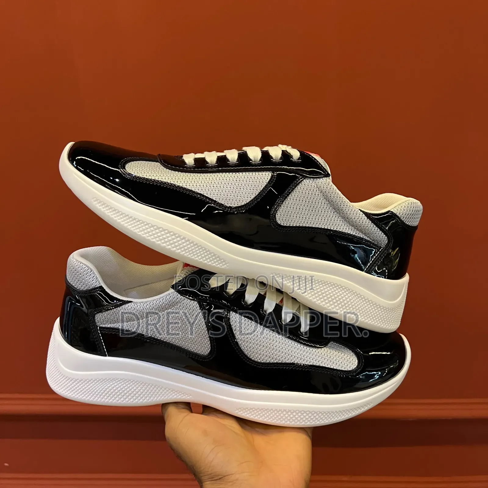 Prada American Cup Sneakers.