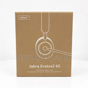 Jabra Evolve2 65 Bluetooth Wireless Headset With Mic