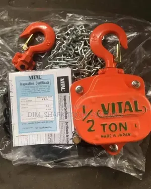 Vital 1/2 Ton With 3meter Manual Chain Block