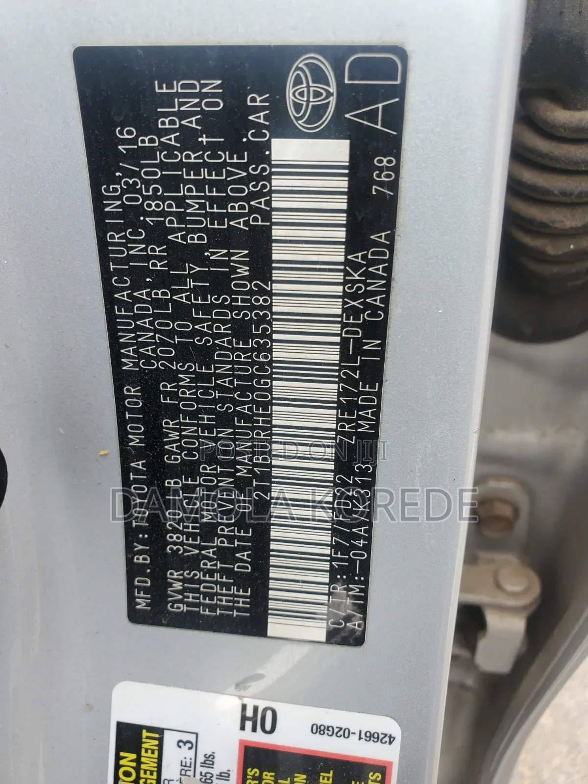Toyota Corolla 2016 Silver