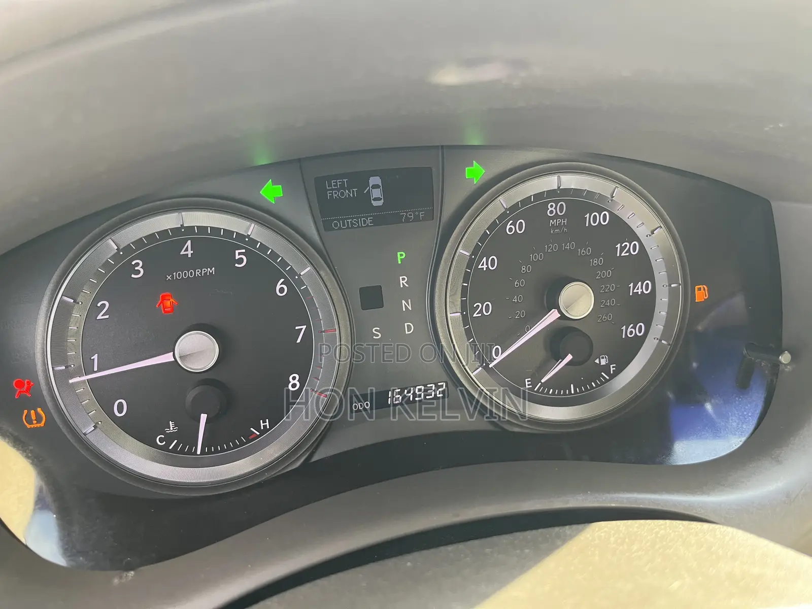 Lexus RX 350 2008 Red