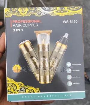 WS-8150 3-in-1 Professional Hair Clipper Trimmer Set 10% OFF