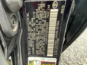 Toyota Camry 2013 Black