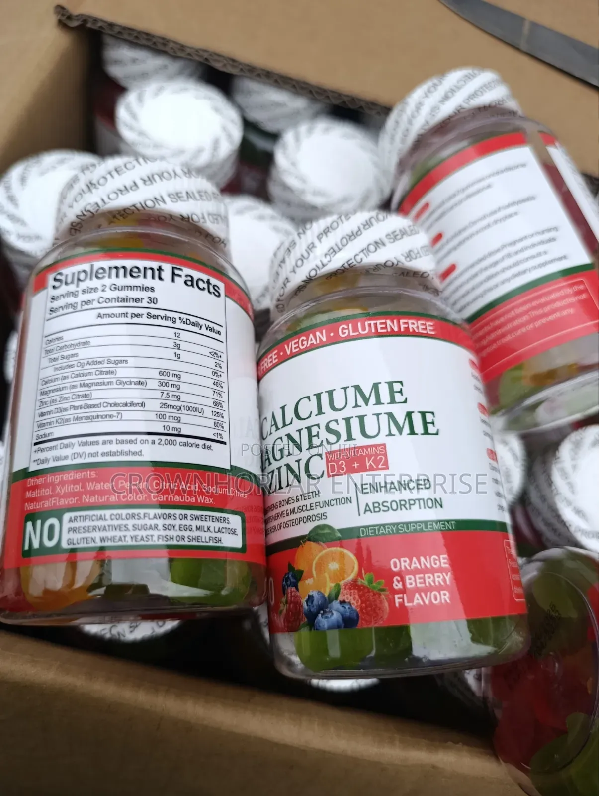 Calcium Magnesium Zinc Gummies