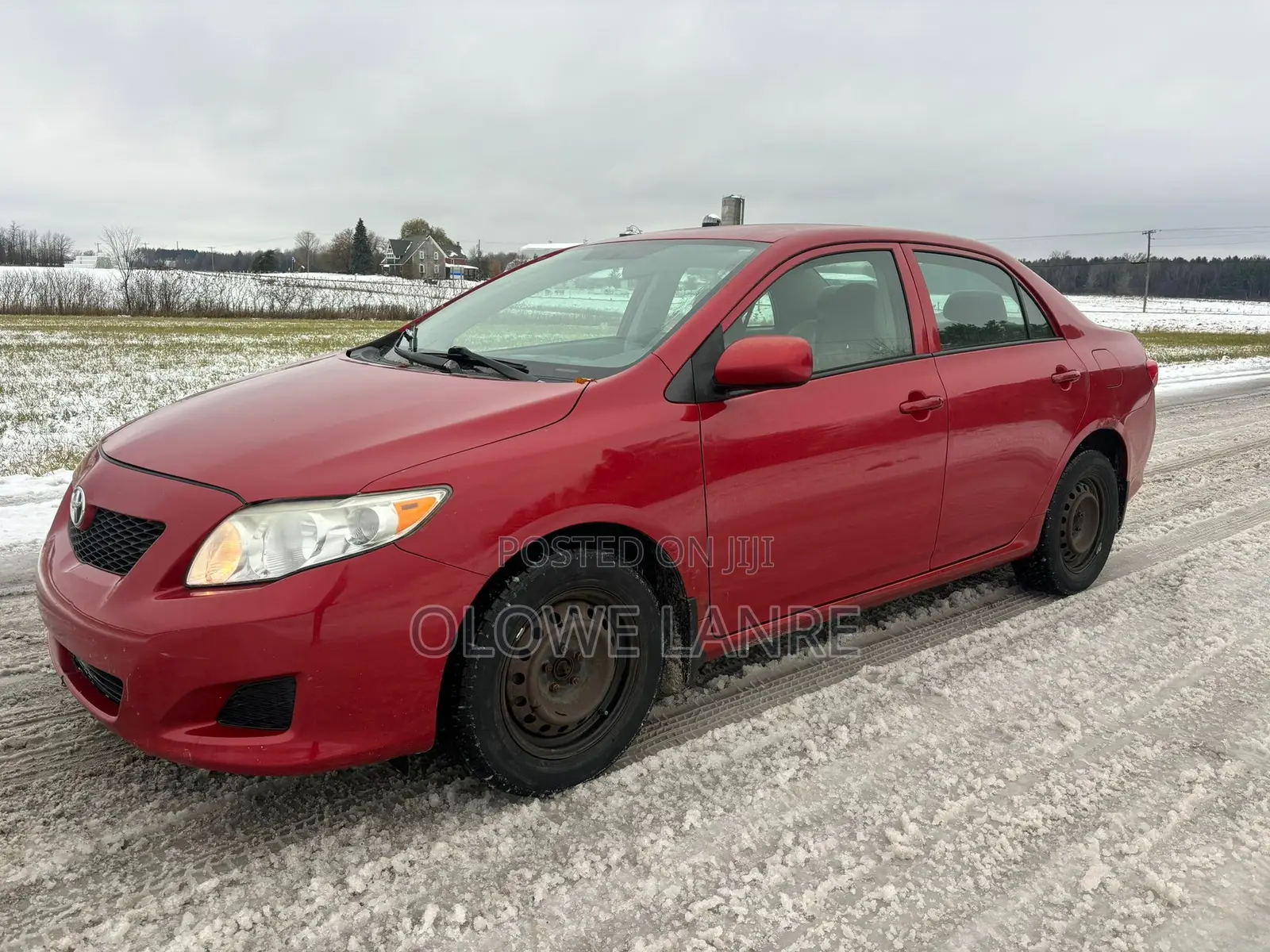 Toyota Corolla 2009 Red
