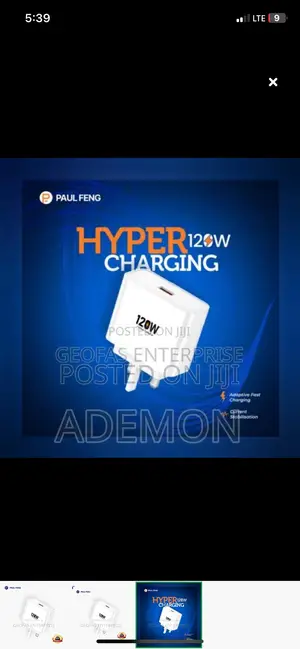 PAUL FENG 120W Note 12 Charger