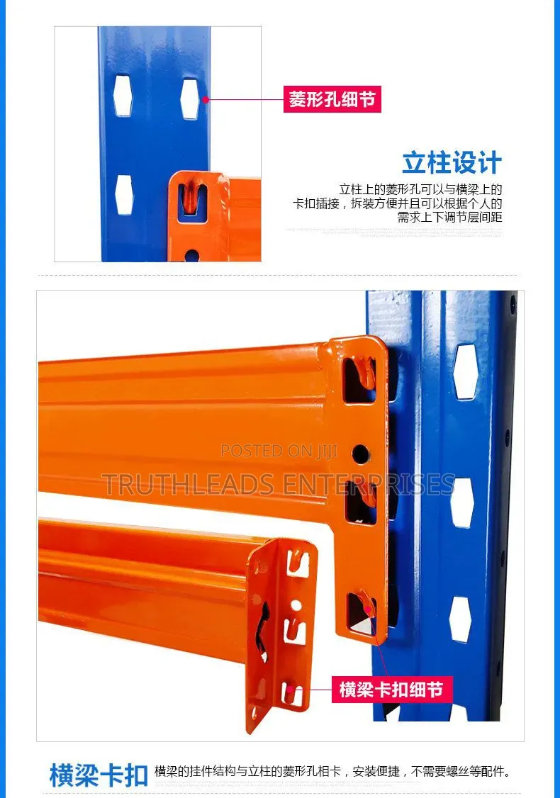 500kg Hefty Warehouse Rack Storage Shelf