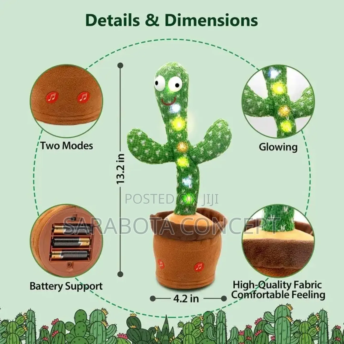 Cactus Dancing Toy