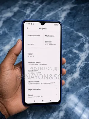 Xiaomi Mi 9 Lite 64 GB Blue