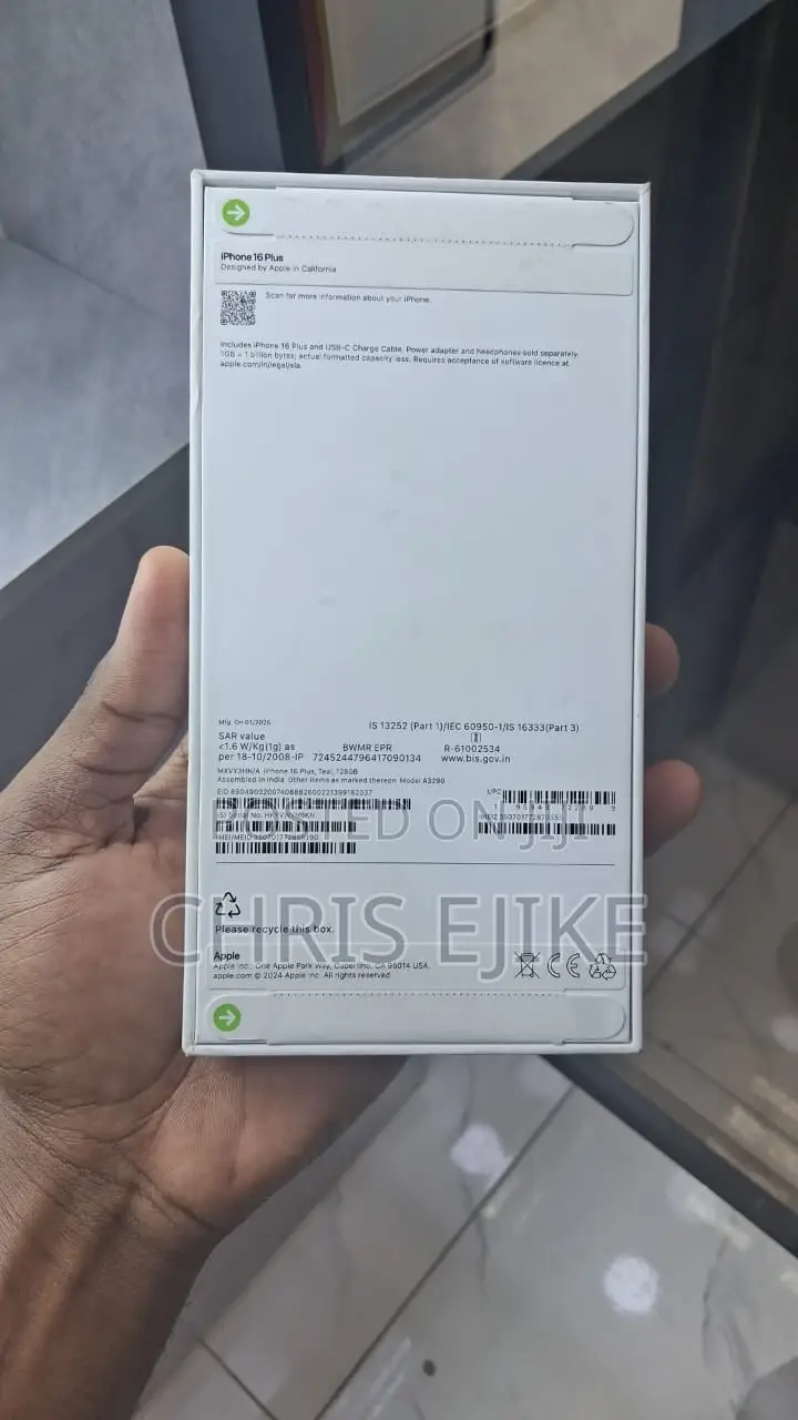 New Apple iPhone 16 Plus 256 GB