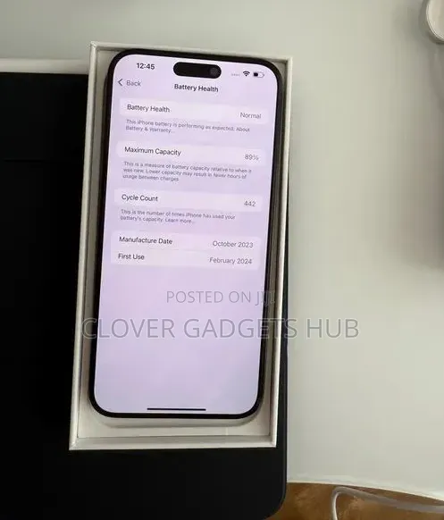 Apple iPhone 15 128 GB Black