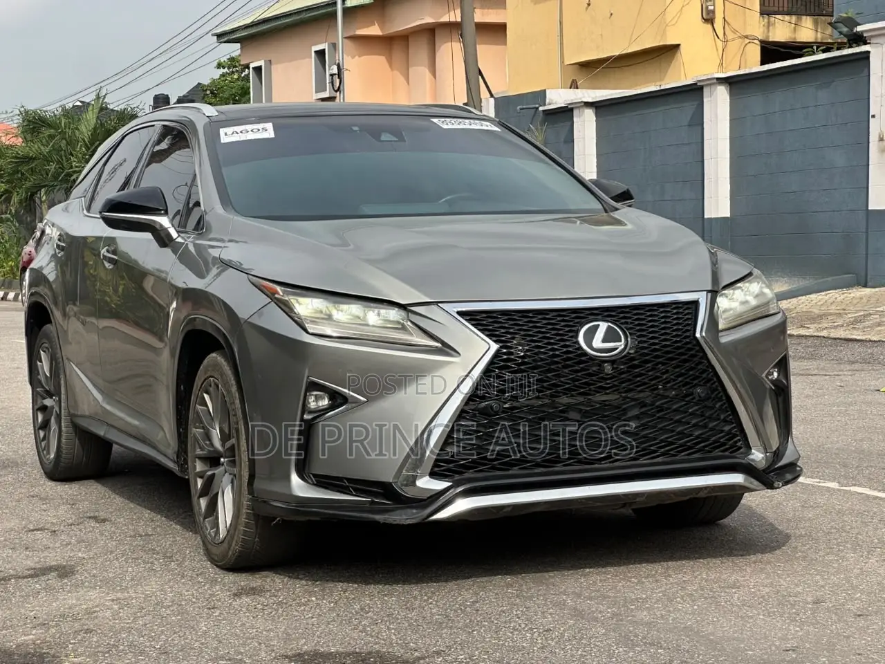 Lexus RX 2018 Gray