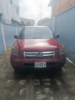 Honda Pilot EX 4x4 (3.5L 6cyl 5A) 2007 Red