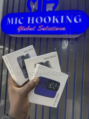 New Nokia 105 4G Gray