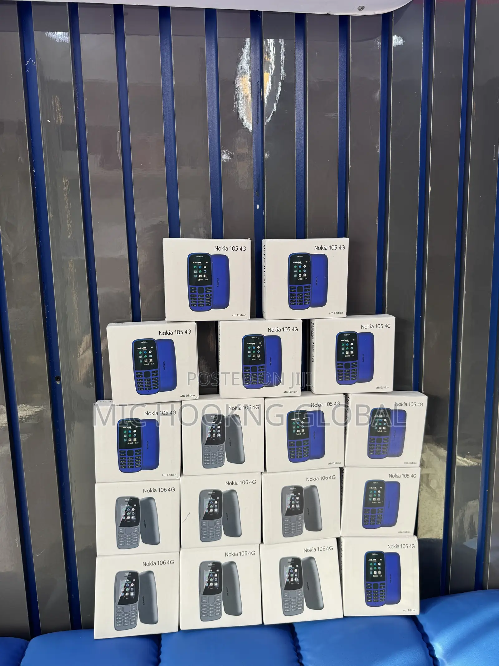 New Nokia 105 4G Gray