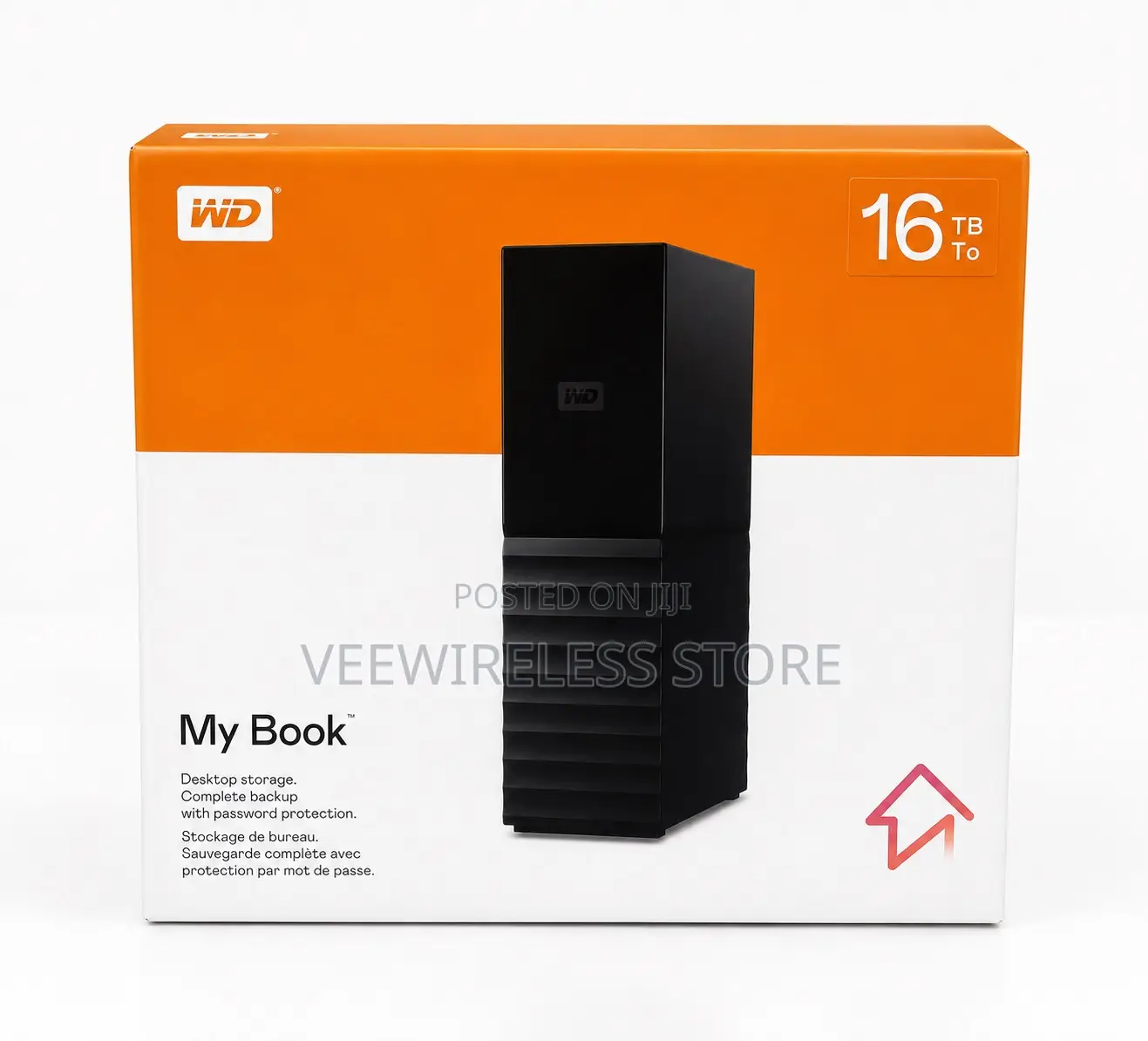 Wd 16tb My Book Duo Desktop Raid External Hard Drive