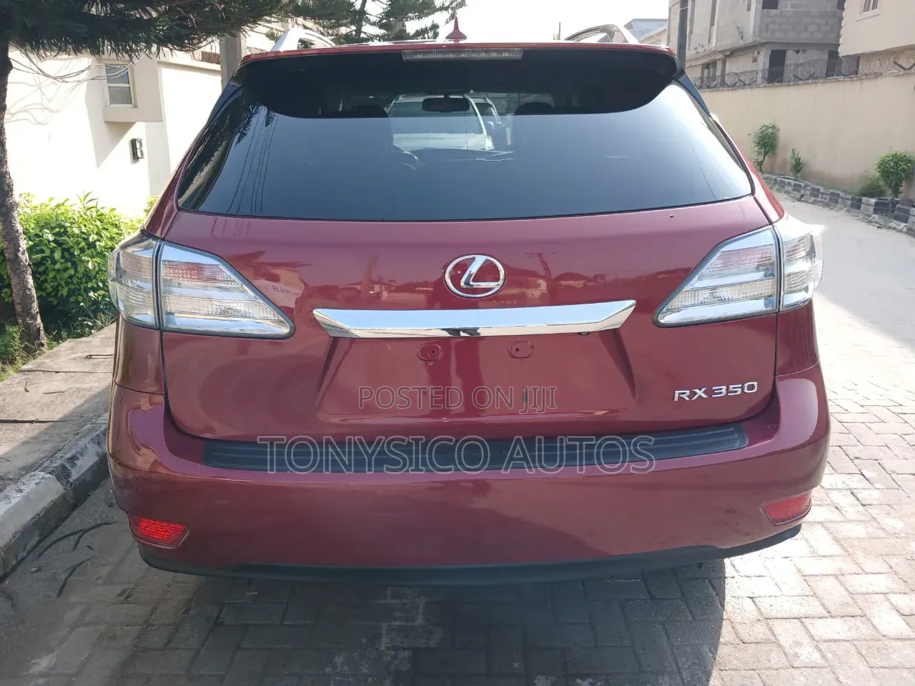 Lexus RX 2011 Maroon