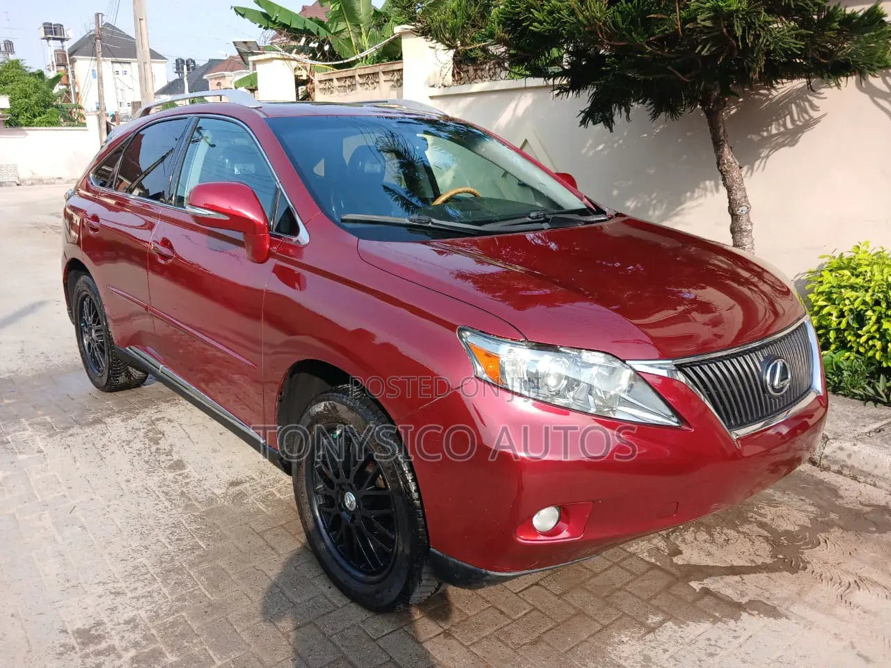 Lexus RX 2011 Maroon