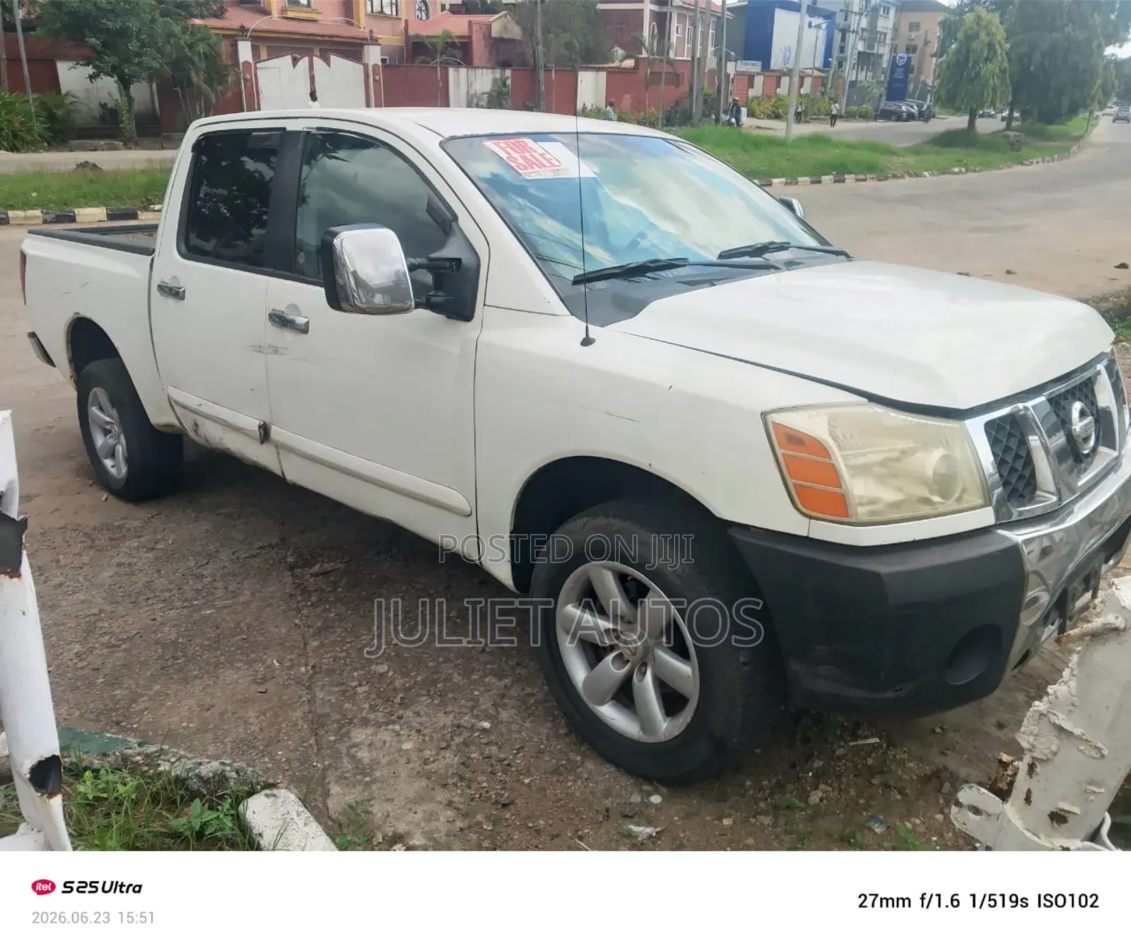 Nissan Titan 2009 White