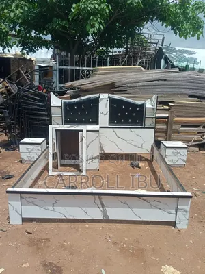 Brand New 6by6 Complete Set Bedframe, Payment on Delivery in Abuja