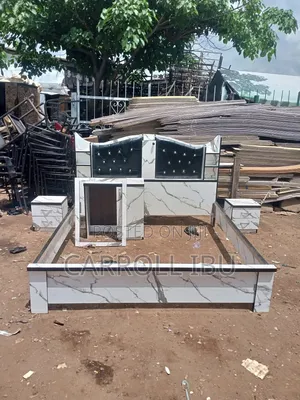Brand New 6by6 Complete Set Bedframe, Payment on Delivery in Abuja