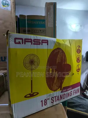 Energy Efficient Qasa 18 Inches Non Rechargeable Standing Fan