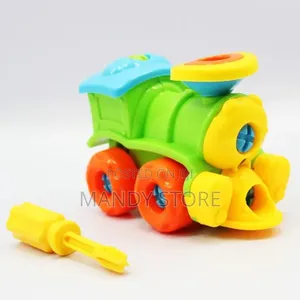 Competitive Factory Plastic Toy Train Parts Plastic Puzzle Truck
