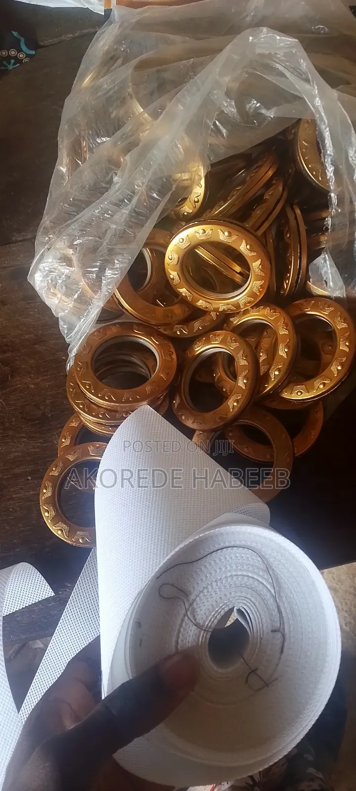 Premium Window Door Cotton+certain Poles+accessories -Ibadan Delivery