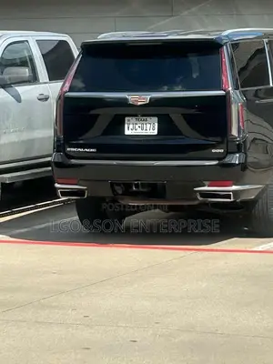 Cadillac Escalade Premium Luxury 2023 Black