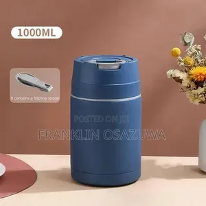 800ml and 1000ml Clam Pot Stainless Steel Vacuum Insulated Food Jar