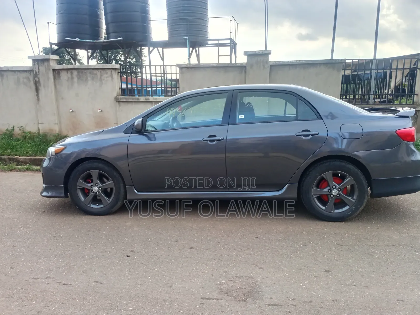 Toyota Corolla S 4dr Sedan (1.8L 4cyl 4A) 2012 Gray