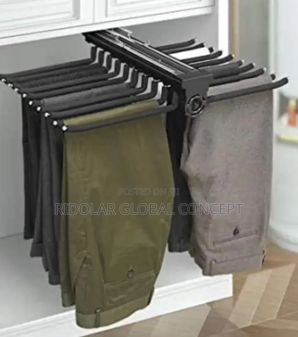 Built-in Mounted Trouser Rack Storage
