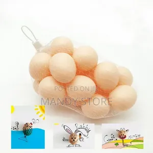 Brown Artificial Egg Fake Eggs Home Kitchen Decor Prop Easter Eggs