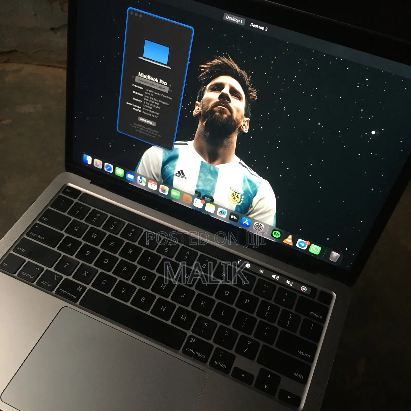 Laptop Apple MacBook Pro 2020 8GB Intel Core i5 SSD 256GB