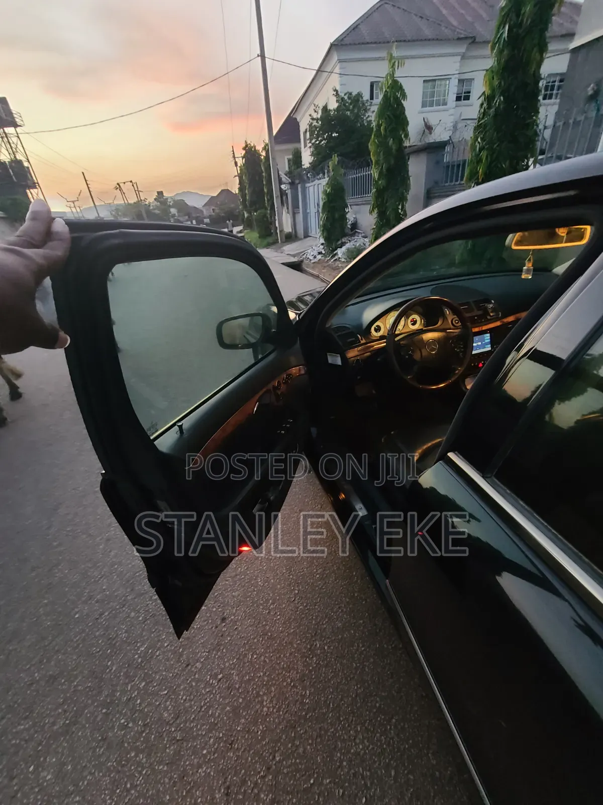 Mercedes-Benz E500 2005 Black
