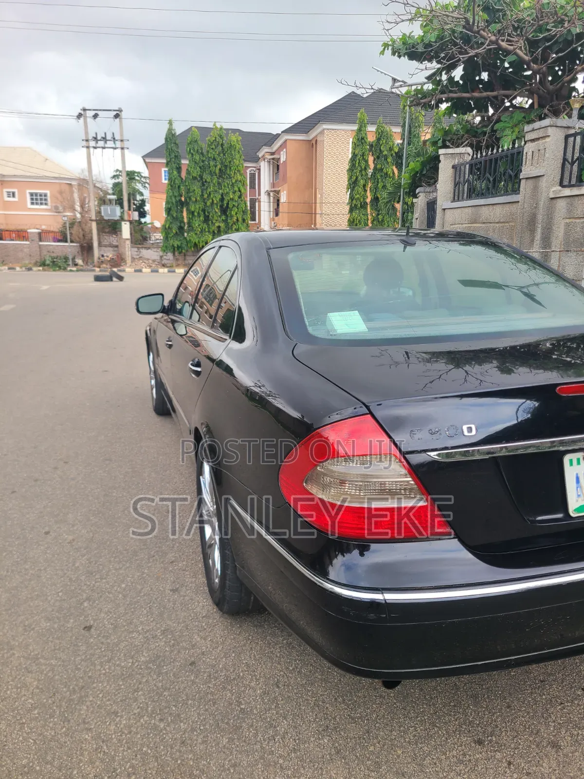 Mercedes-Benz E500 2005 Black