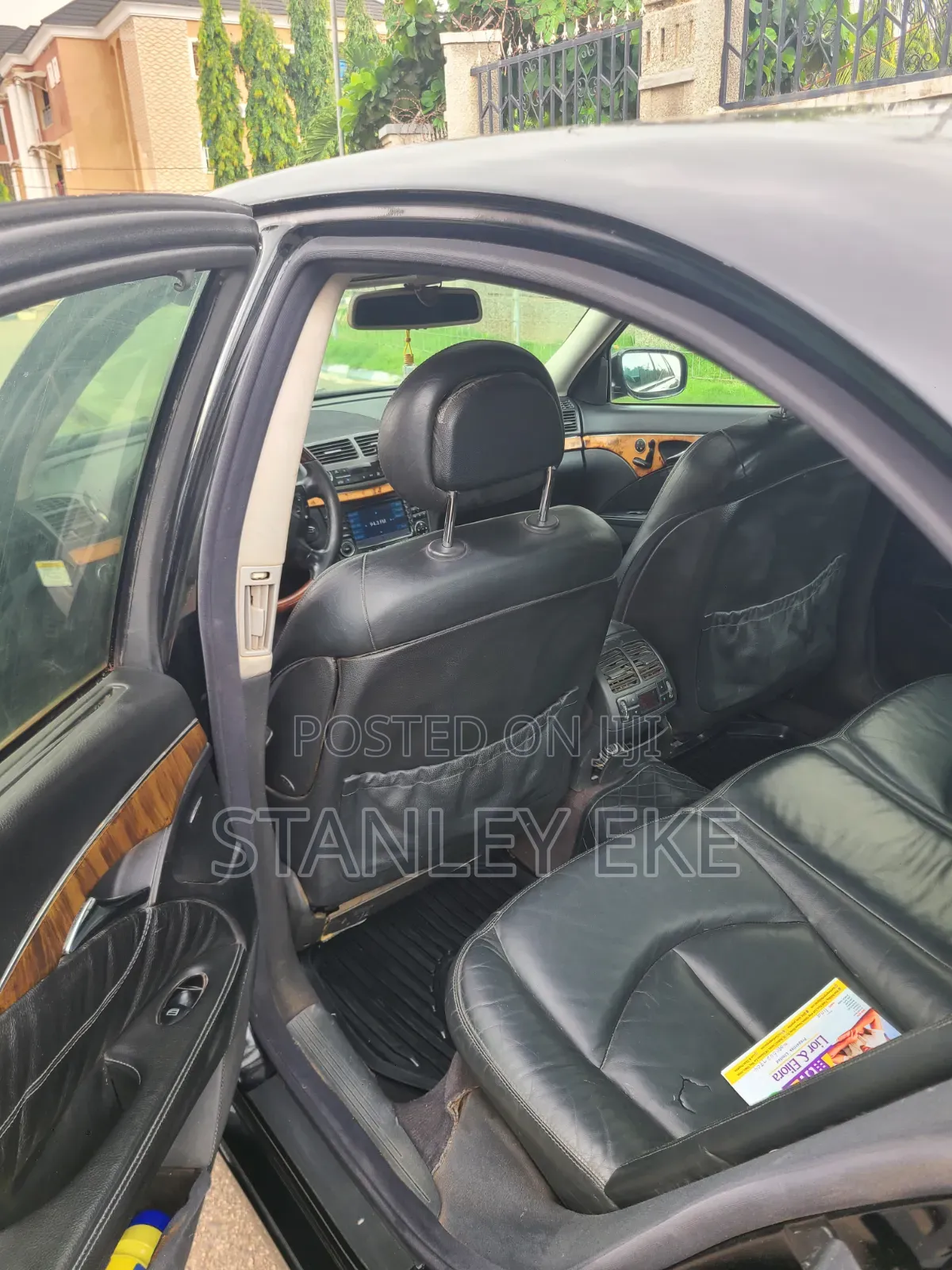 Mercedes-Benz E500 2005 Black