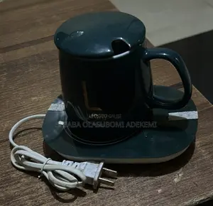 Electric Coffee Mug Warmer / Cup Warmer With Ceramic Mug and Lid