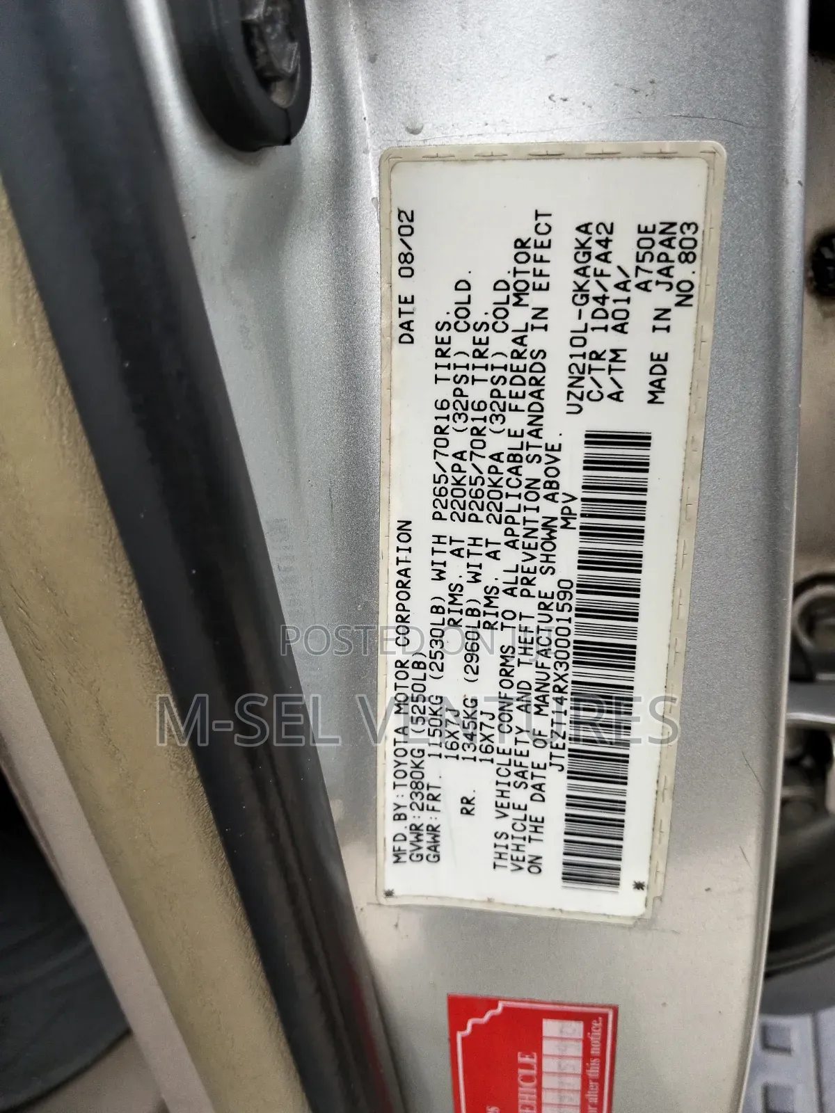 Toyota 4-Runner 2004 Silver