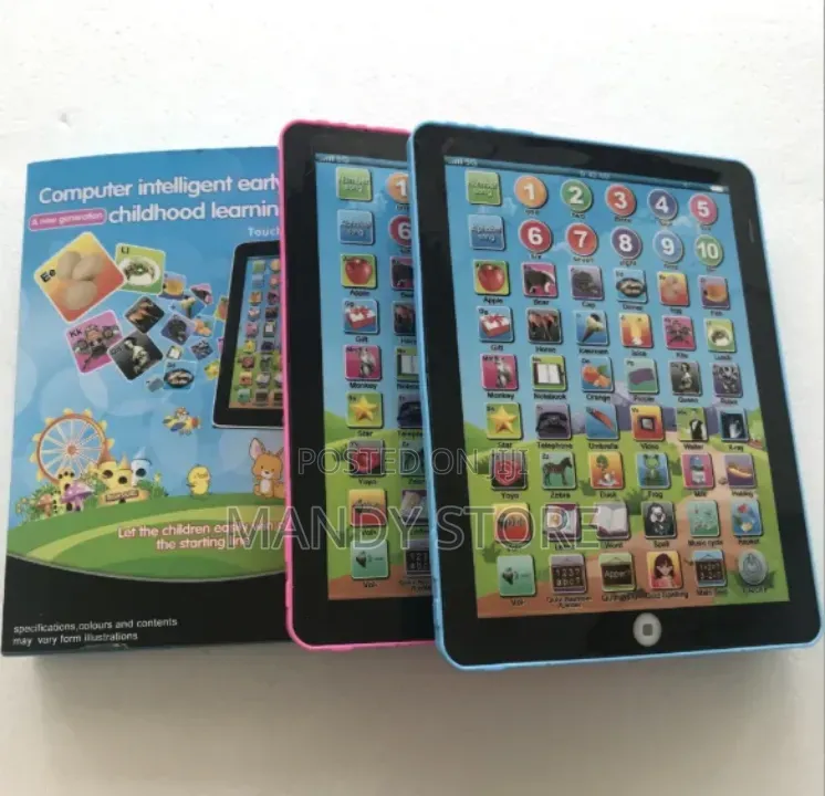 Early Educational Learning Machine Tablet Plastic Musical Toy for Kids