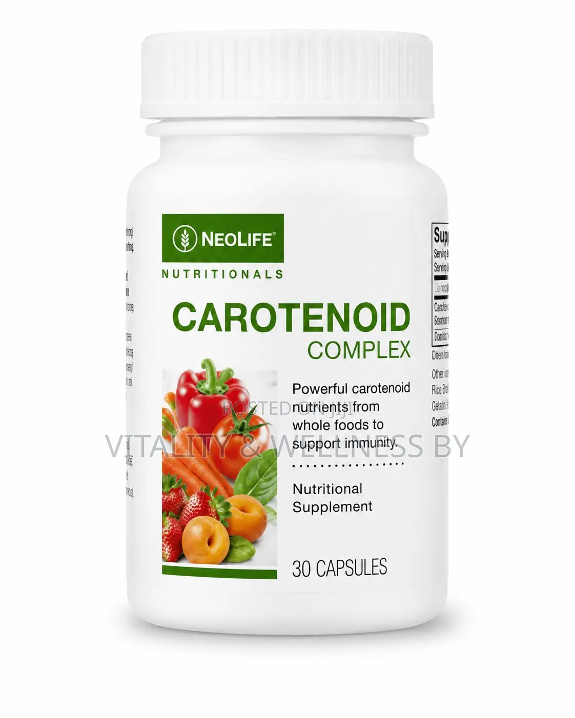 Carotenoid Complex Antioxidant Supplement 30 Capsules