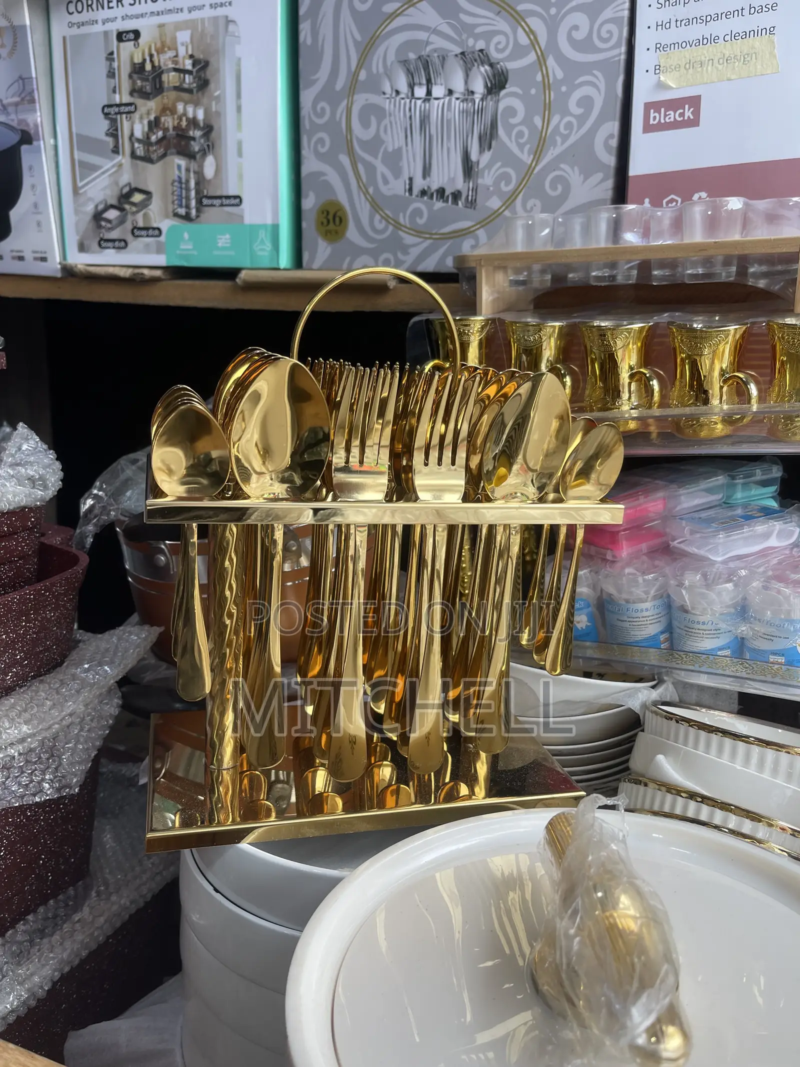 Gold Cutlery Set