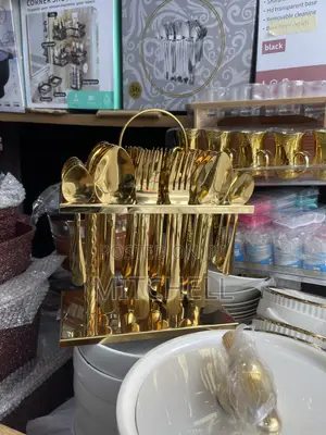 Gold Cutlery Set