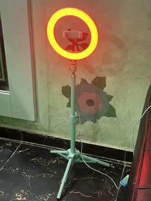 Vivitar iVLOG 8" LED Ring Light With Stand Phone Holder