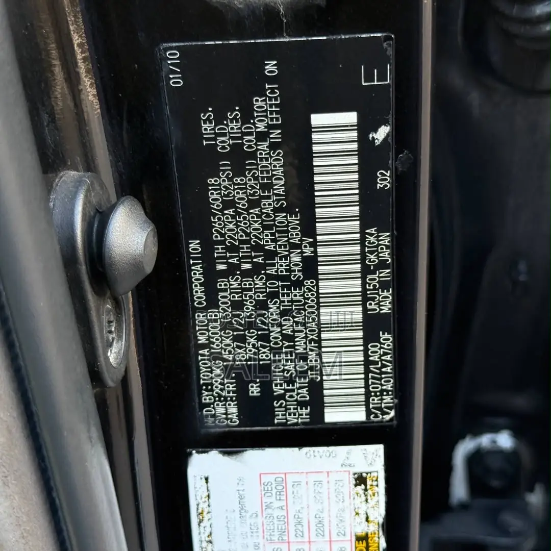 Lexus GX 460 2010 Black
