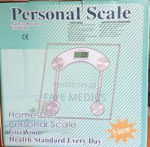 Personal Bathroom Scale (Glass)