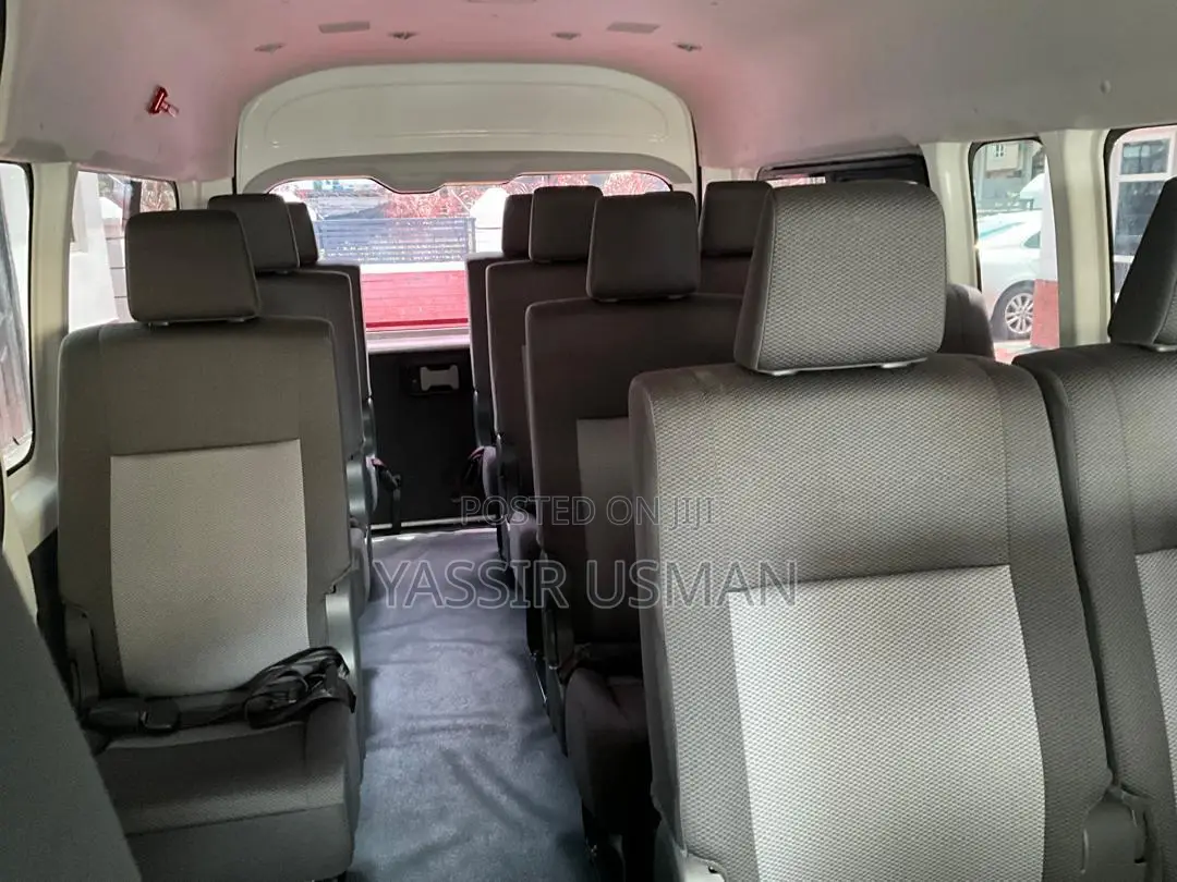 New Toyota HiAce 2025 White