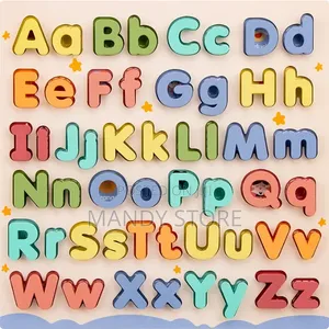 Alphabet Puzzles Board Kids Learning