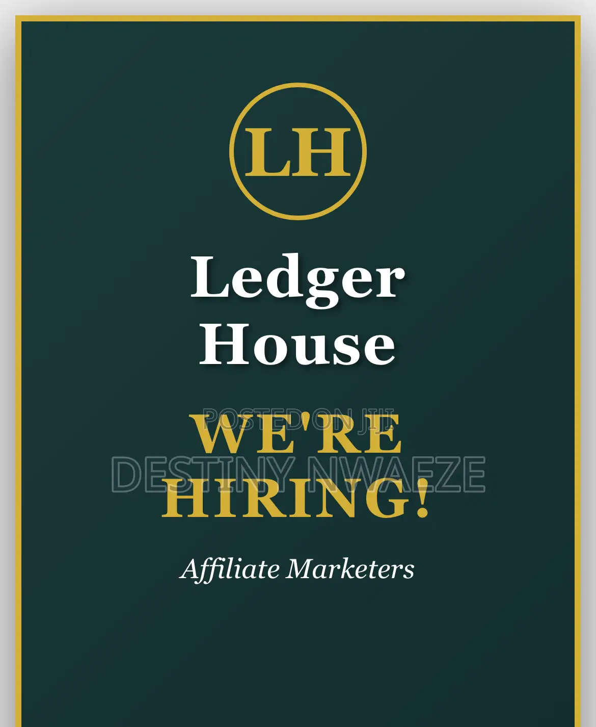 Remote Affiliate Marketers Needed