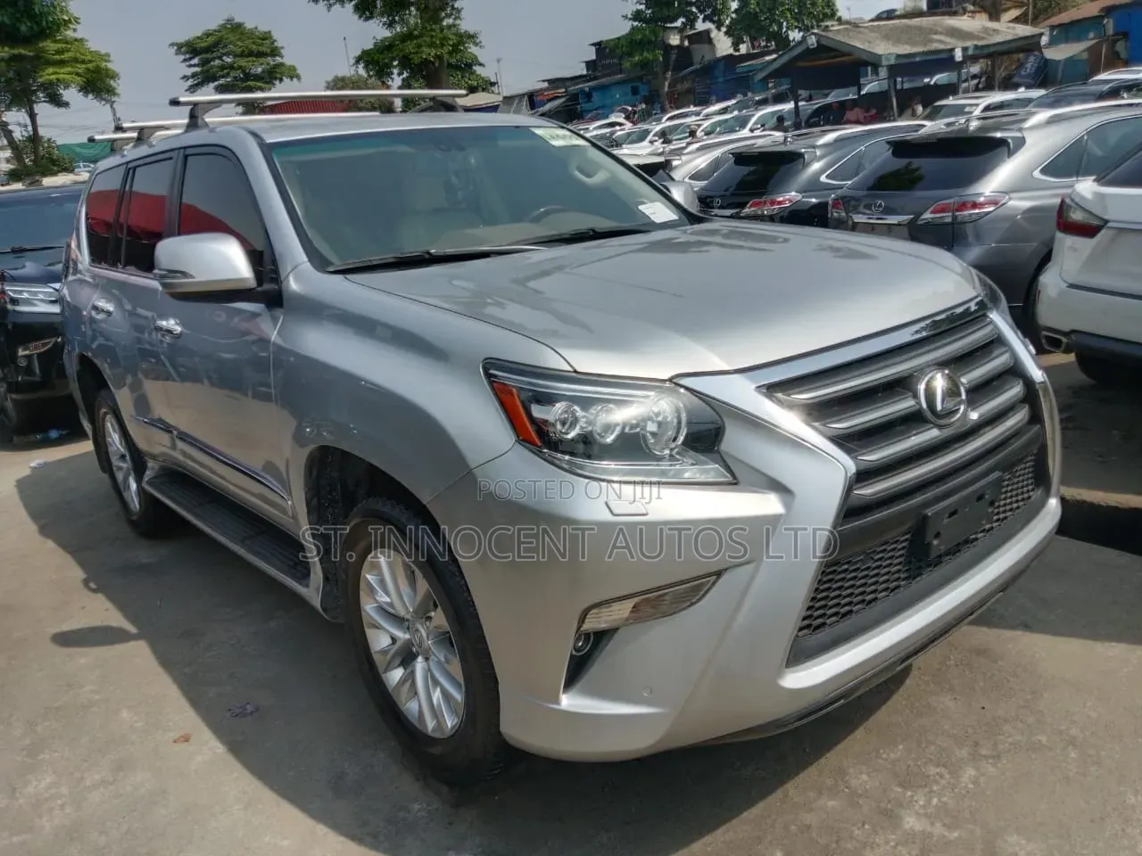 Lexus GX 2015 Silver